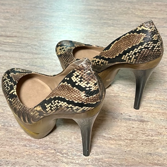 Jessica Simpson Croco platform high heels - Picture 5 of 16